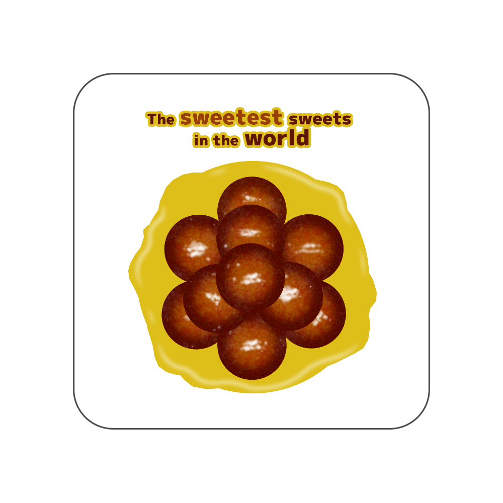 世界一甘いお菓子 ソフトレザーノートの商品購入ページ｜オリジナルプリントグッズ販売のオリラボマーケット