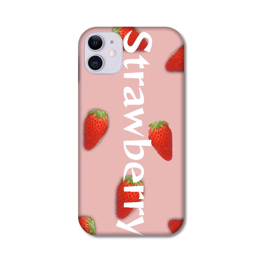 いちごiphoneケースの商品購入ページ オリジナルプリントグッズ販売のオリラボマーケット