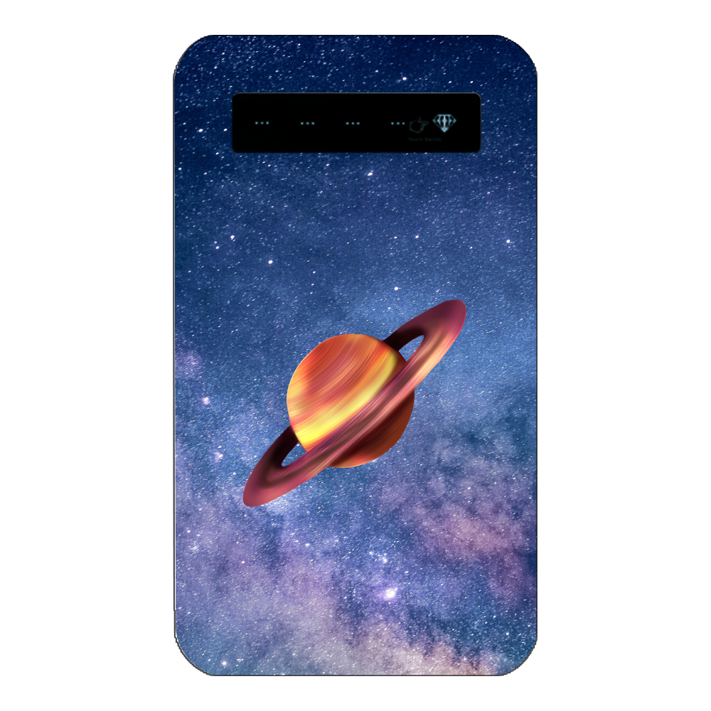 宇宙のモバイルバッテリー インジケータ有バッテリー4000mAh