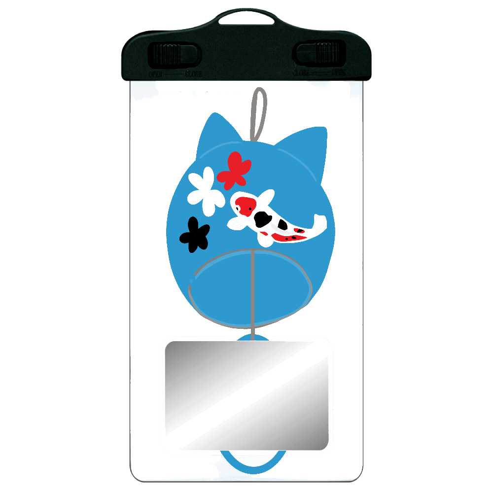 猫風鈴SPC06(防水スマホケース)の商品購入ページ｜クリエイターの