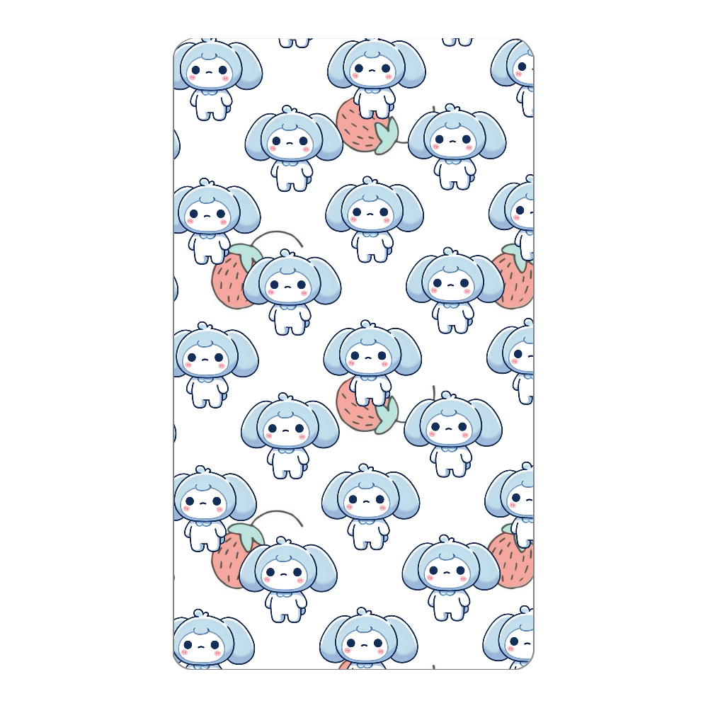 ざこまろグッズ（いちご柄） インジケータ無バッテリー4000mAh