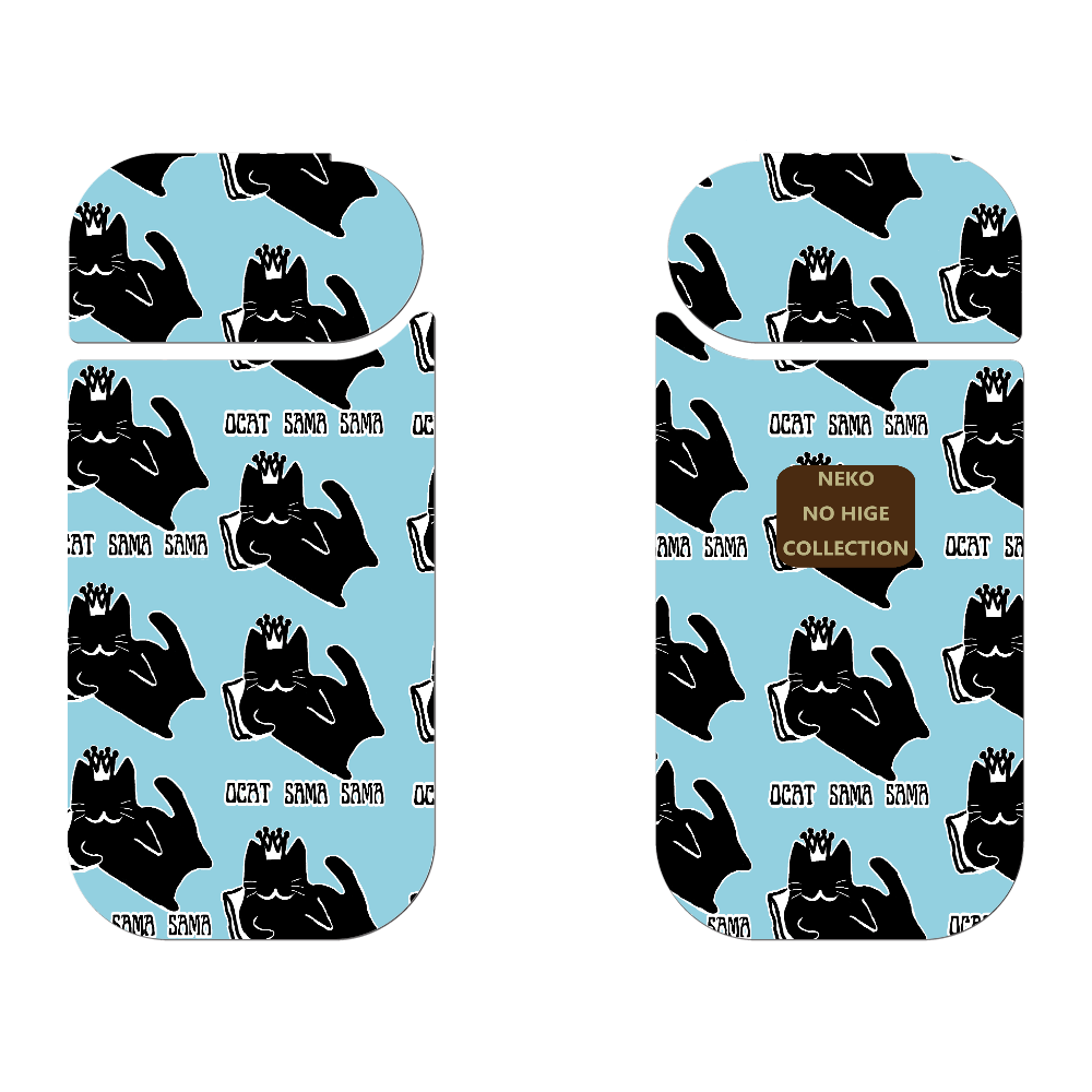 ねこのひげあつめ。癒しのおＣＡＴさまさまパターン IQOSケース