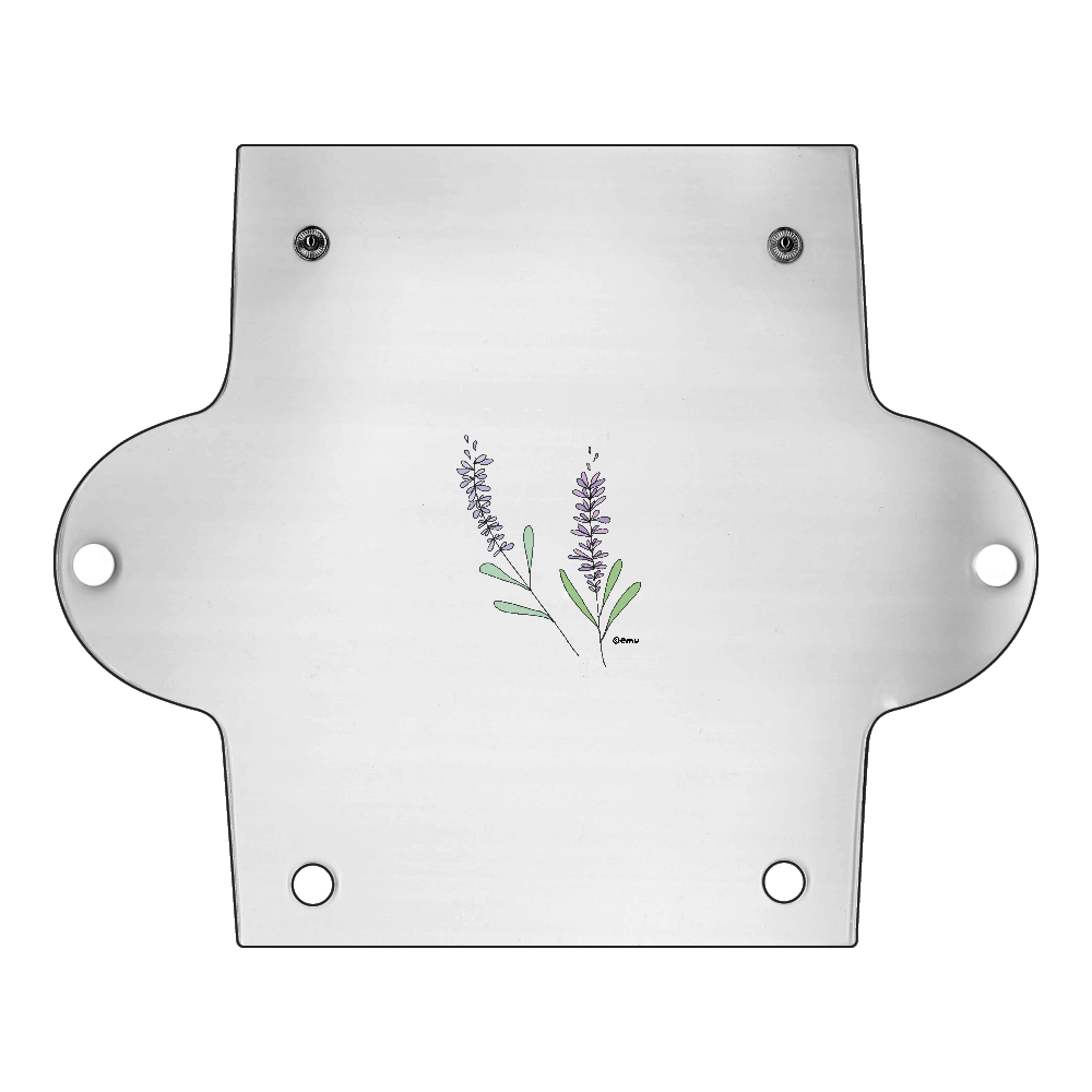 クリアケース(パープル) PVC マルチケース