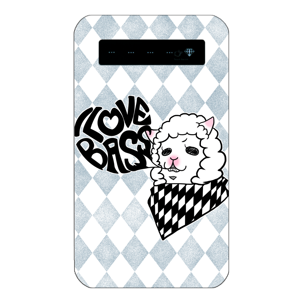 アルパカ くすみブルー インジケータ有バッテリー4000mAh