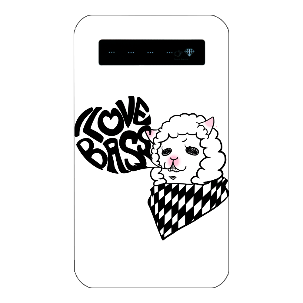 アルパカ 白 インジケータ有バッテリー4000mAh