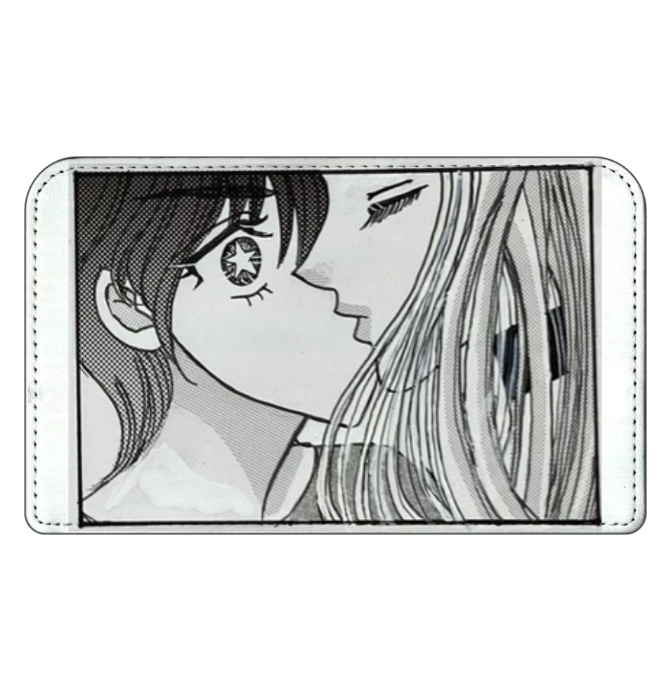 少女漫画未満！ポーチ♡ スクエアレザーポーチ