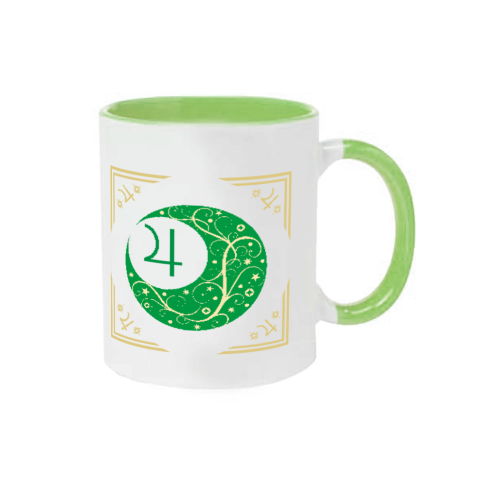 オリエンタルな月と木星と。ー木星額Ver. ／２トーンマグ 2トーンマグカップ