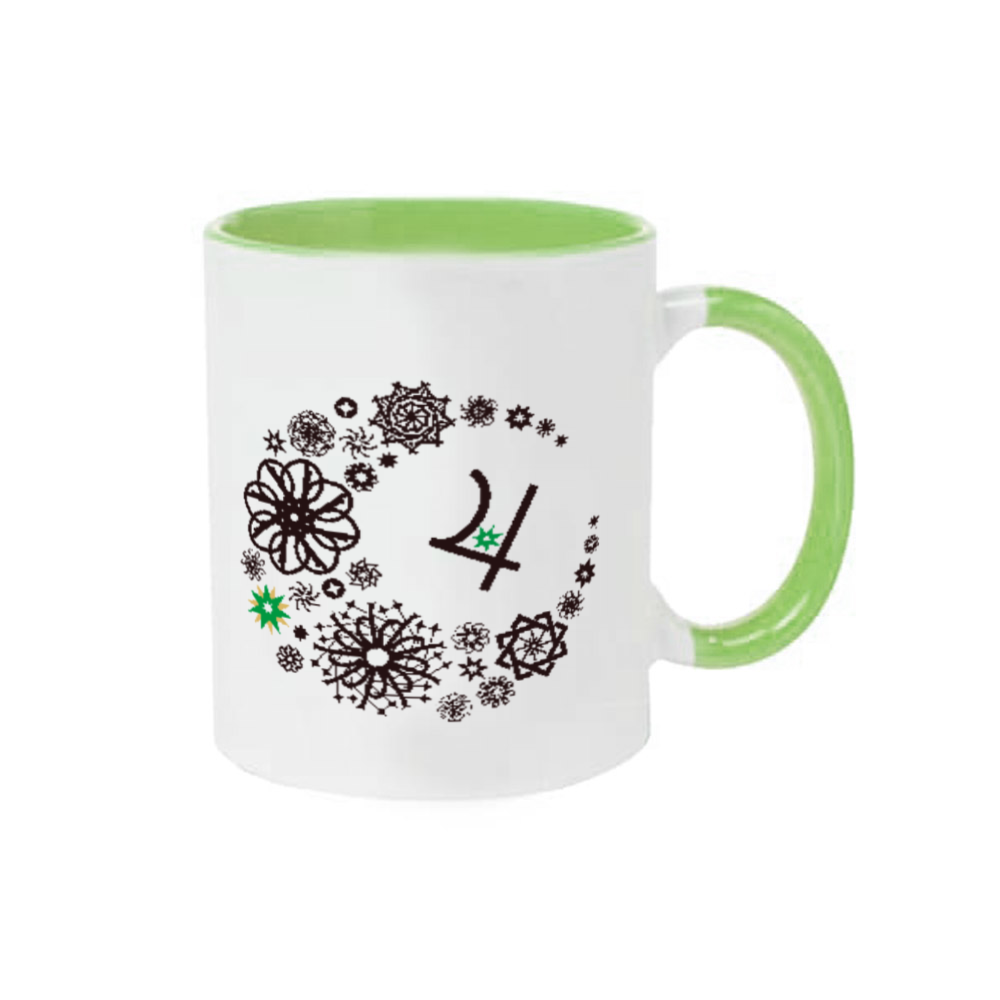 ことばもん／だいすきMoonと惑星マーク・木星編／２トーンマグ 2トーンマグカップ