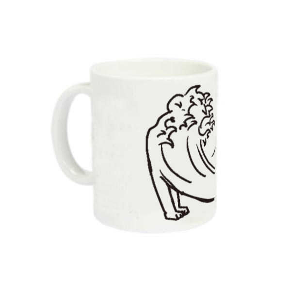 神奈川沖にゃみ裏定番マグカップの商品購入ページ｜クリエイターの