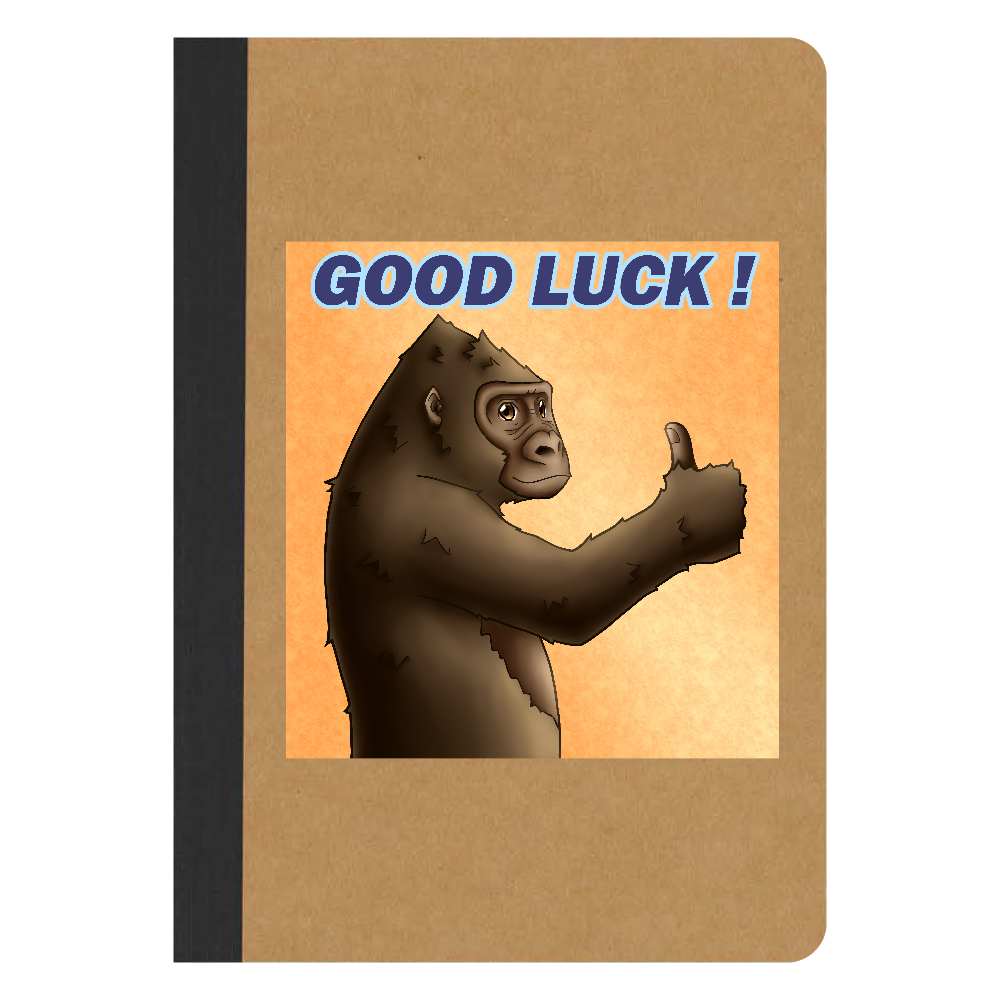 ポジティブゴリラ＃１ リサイクルノートA5