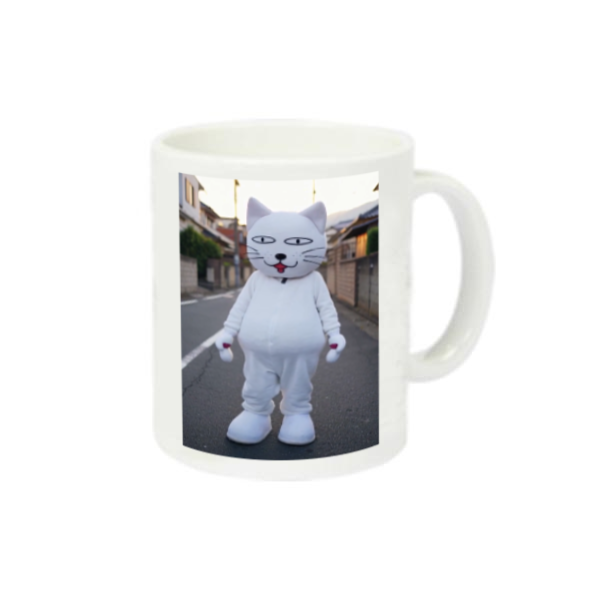 にゃんきち実写版マグカップ 定番マグカップ