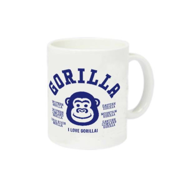 I LOVE GORILLA! ゴリラ大好き 01 マグカップ｜piriri pop - オリラボ