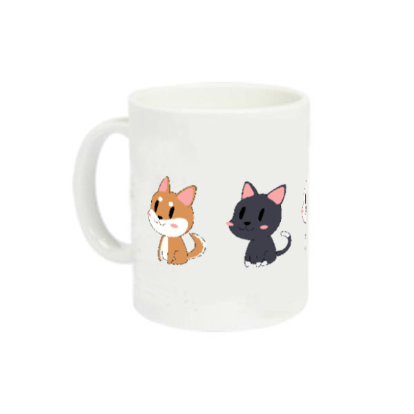 みほちゃん様確認用ページ★オーダーメイドマグカップ あにまるふれんず定番マグカップの商品購入ページ｜クリエイターの