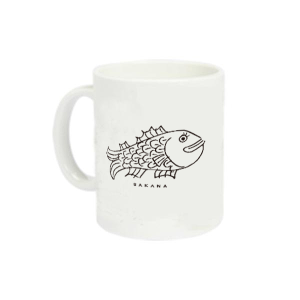 sakana・魚 1定番マグカップの商品購入ページ｜クリエイターの