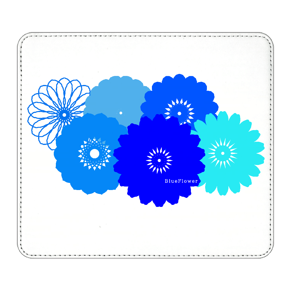 BlueFlower マウスパッド