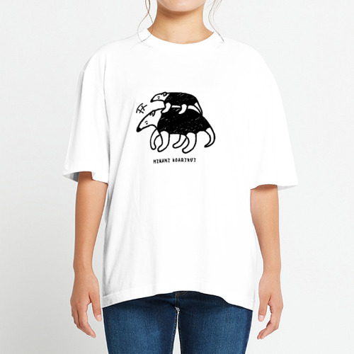 ミナミコアリクイさん親子 2025ver pat01 Tシャツ｜Qroovy - オリラボ