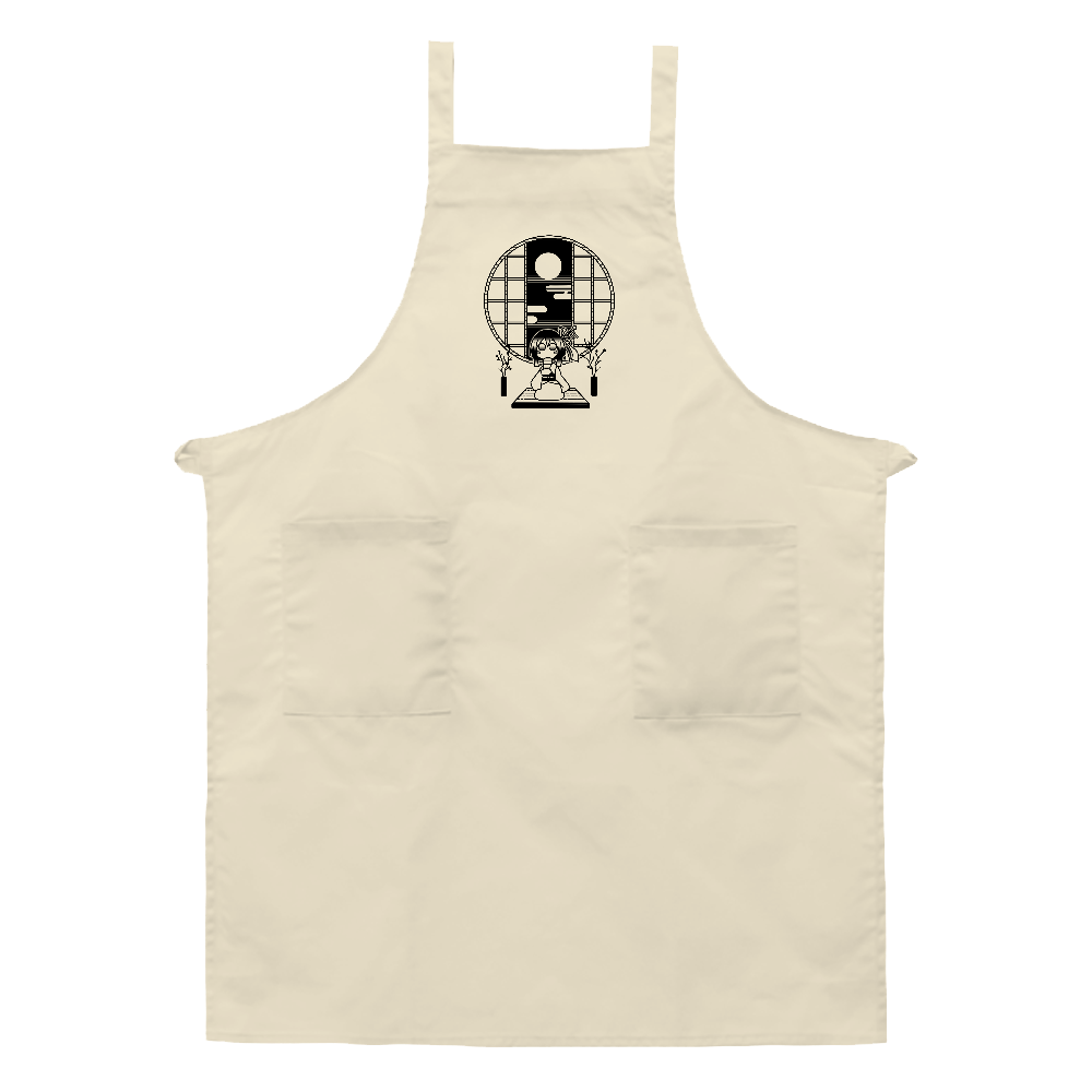 和室でお茶 エプロンの商品購入ページ オリジナルプリントグッズ販売のオリラボマーケット