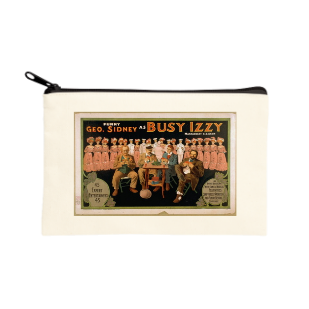 ポップアート ポスター ポーチ Geo Sidney As Busy Izzyの商品購入ページ オリジナルプリントグッズ販売のオリラボマーケット
