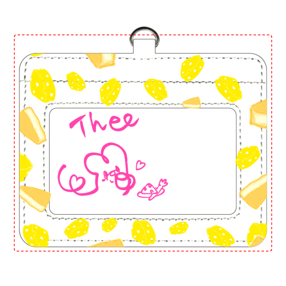 ねずみのテオのサイン チーズなの商品購入ページ オリジナルプリントグッズ販売のオリラボマーケット