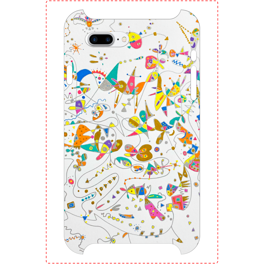 ぶちょうイラスト ロゴなし Iphone Plusシリーズ スマホケースの商品購入ページ オリジナルプリントグッズ販売のオリラボマーケット