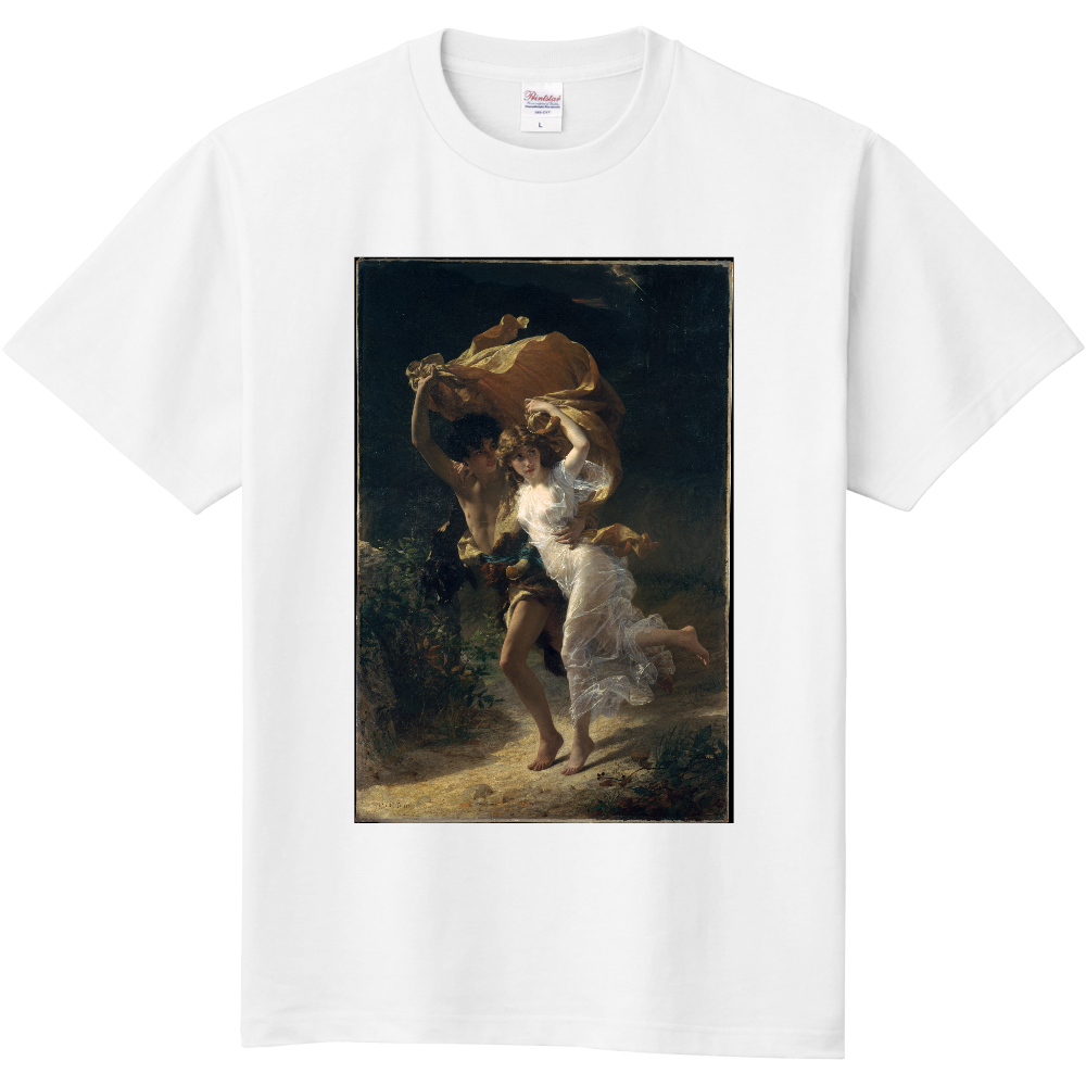  絵画 シャツ The Storm メンズ レディース
