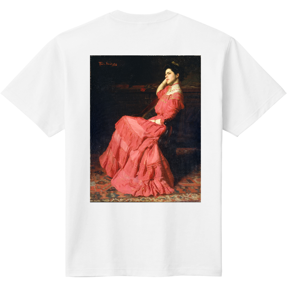 絵画 シャツ A Rose バックプリントtシャツ メンズ レディースの商品購入ページ オリジナルプリントグッズ販売のオリラボマーケット