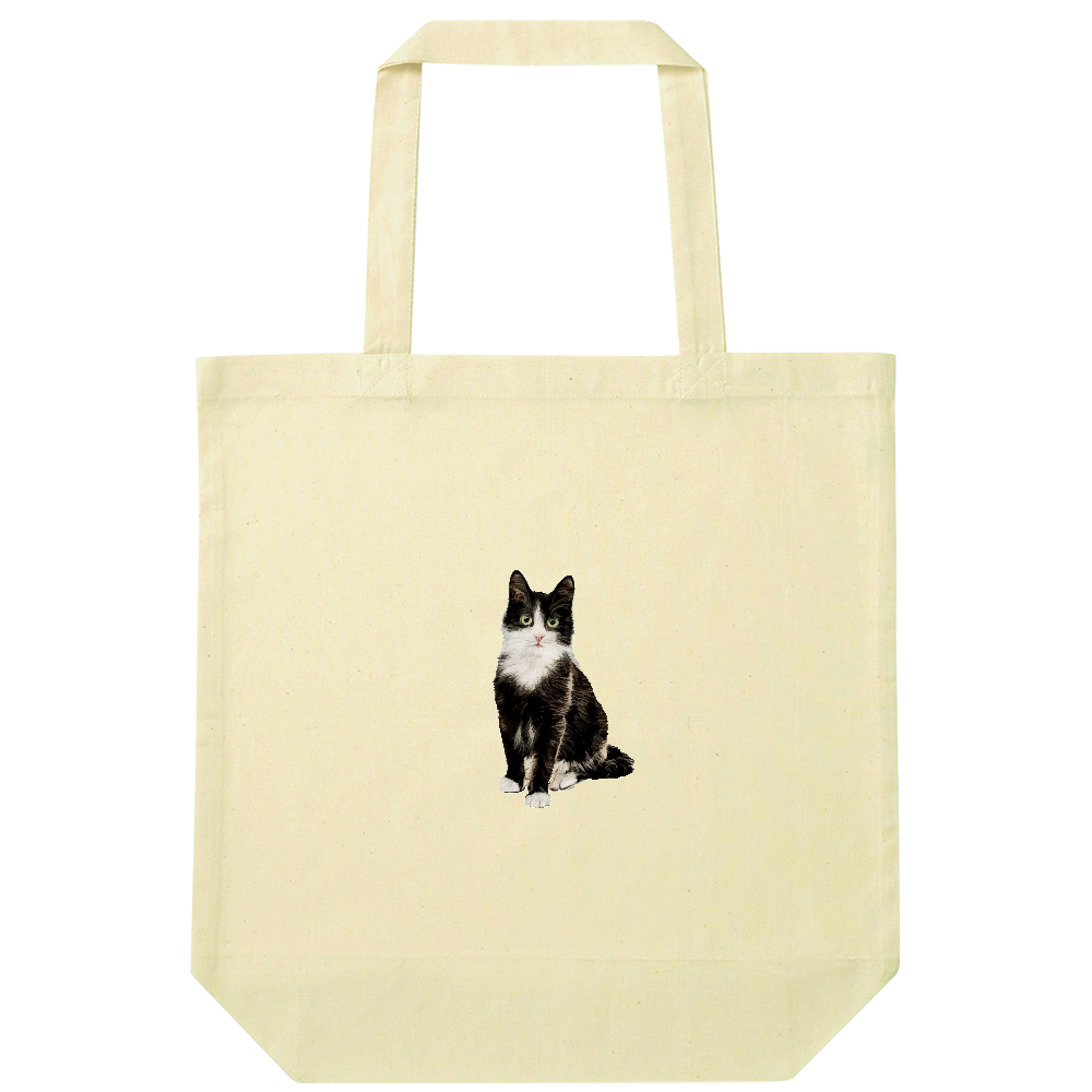 白黒猫のトートバッグの商品購入ページ オリジナルプリントグッズ販売のオリラボマーケット