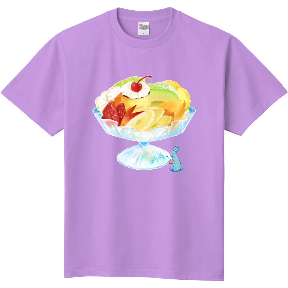 純喫茶ブルーラビット プリンアラモード オーナー 定番tシャツの商品購入ページ オリジナルプリントグッズ販売のオリラボマーケット
