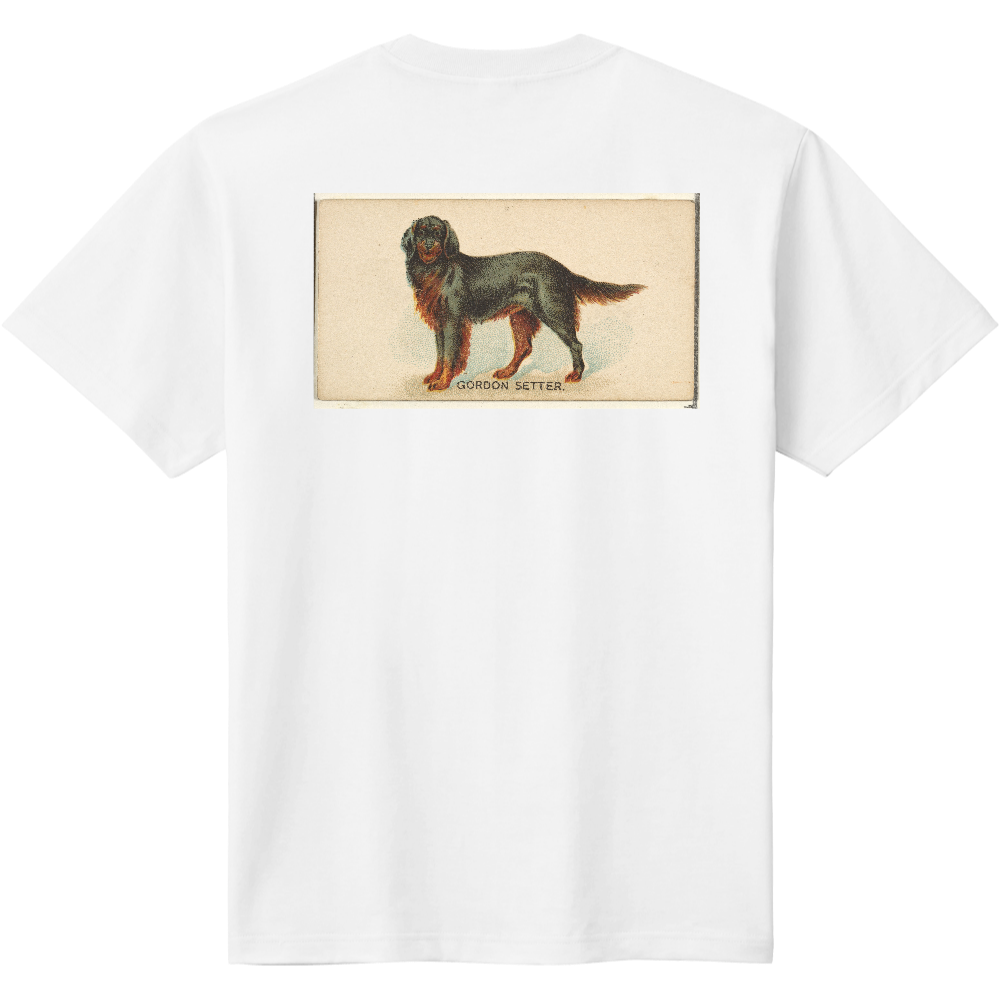 犬tシャツ かわいい犬イラスト No 0004 バックプリントtシャツ メンズ レディースの商品購入ページ オリジナルプリントグッズ販売のオリラボマーケット