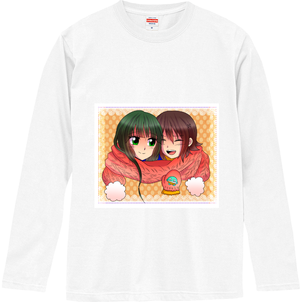 仲良し女の子イラスト柄シリーズの商品購入ページ オリジナルプリントグッズ販売のオリラボマーケット