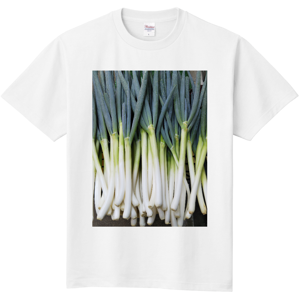  ねぎ ネギ  長ネギ 長ねぎ 大好きTシャツ