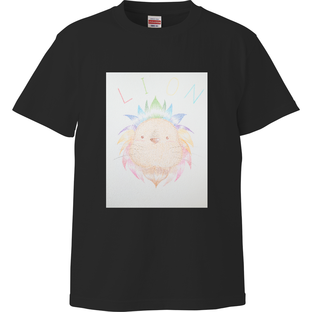 ライオン カラフル キッズtシャツの商品購入ページ オリジナルプリントグッズ販売のオリラボマーケット