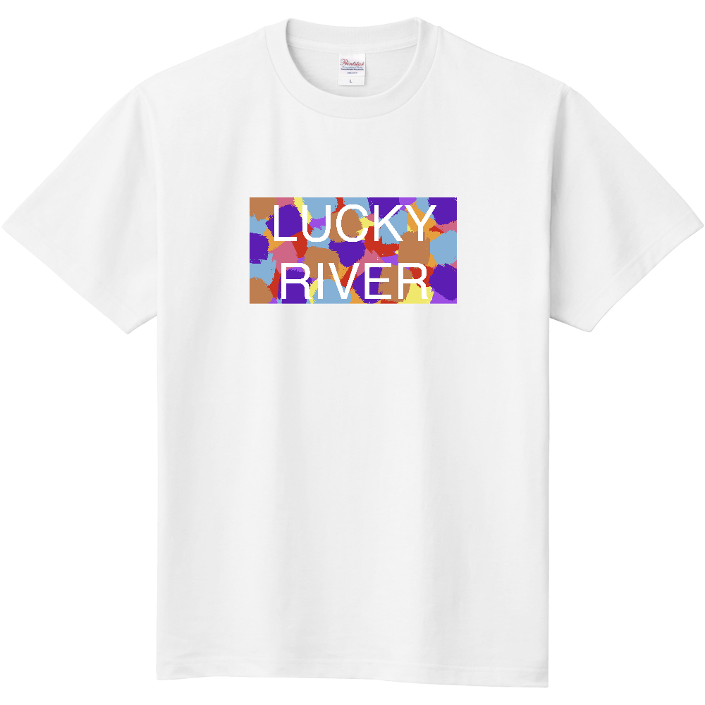  LUCKYRIVER ホワイトロゴT