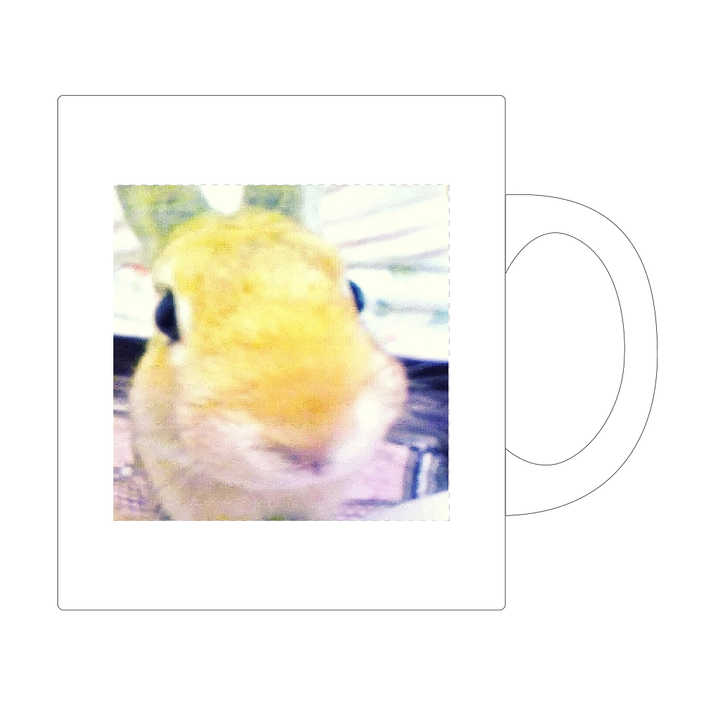 鼻デカうさぎ マグカップの商品購入ページ オリジナルプリントグッズ販売のオリラボマーケット 鼻デカうさぎ マグカップの商品購入ページ オリジナルプリントグッズ販売のオリラボマーケット