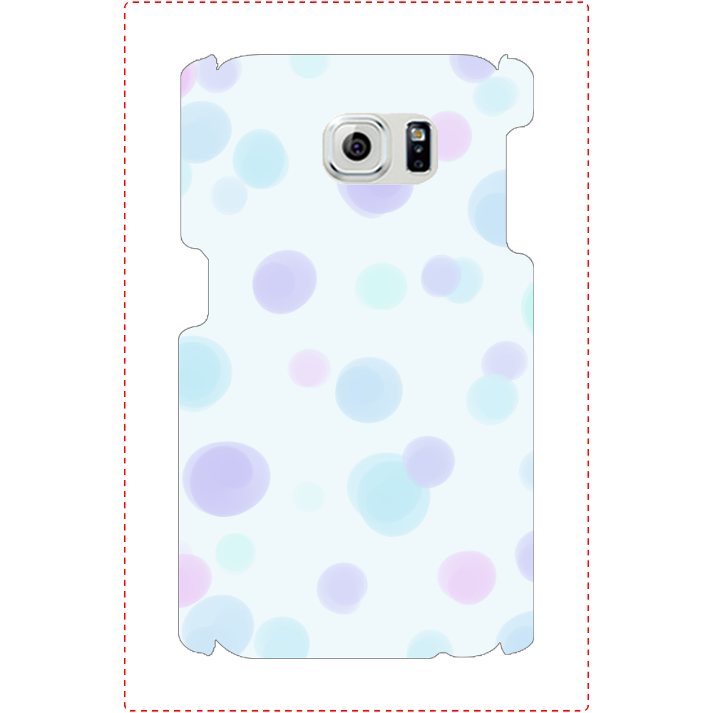 淡い水玉模様 水色の商品購入ページ オリジナルプリントグッズ販売のオリラボマーケット