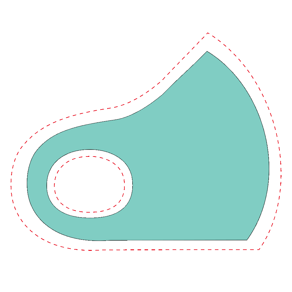 エキゾチックショートヘアムーさんのマスク エメラルドグリーンの商品購入ページ オリジナルプリントグッズ販売のオリラボマーケット