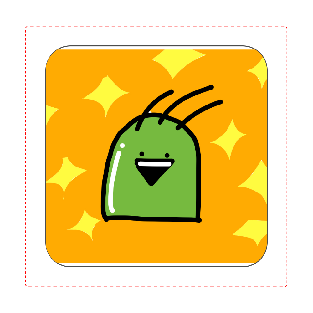 ピカピカいっしー君のハンカチの商品購入ページ オリジナルプリントグッズ販売のオリラボマーケット