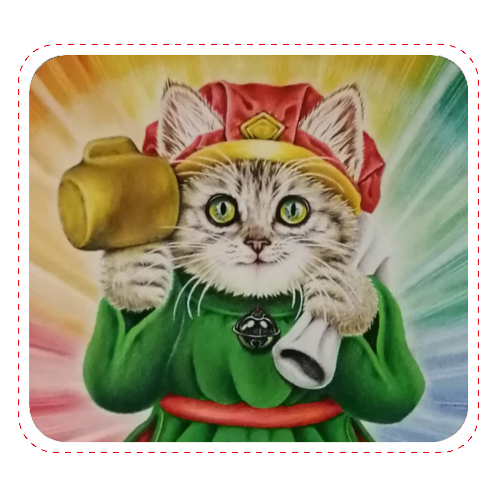 マウスパッド 猫大黒天の商品購入ページ オリジナルプリントグッズ販売のオリラボマーケット