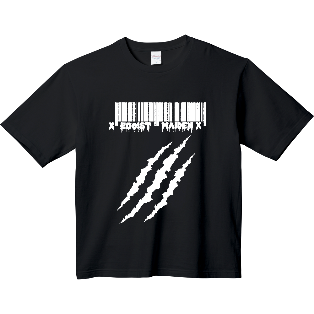 バックプリントあり 傷跡 白抜きverの商品購入ページ オリジナルプリントグッズ販売のオリラボマーケット