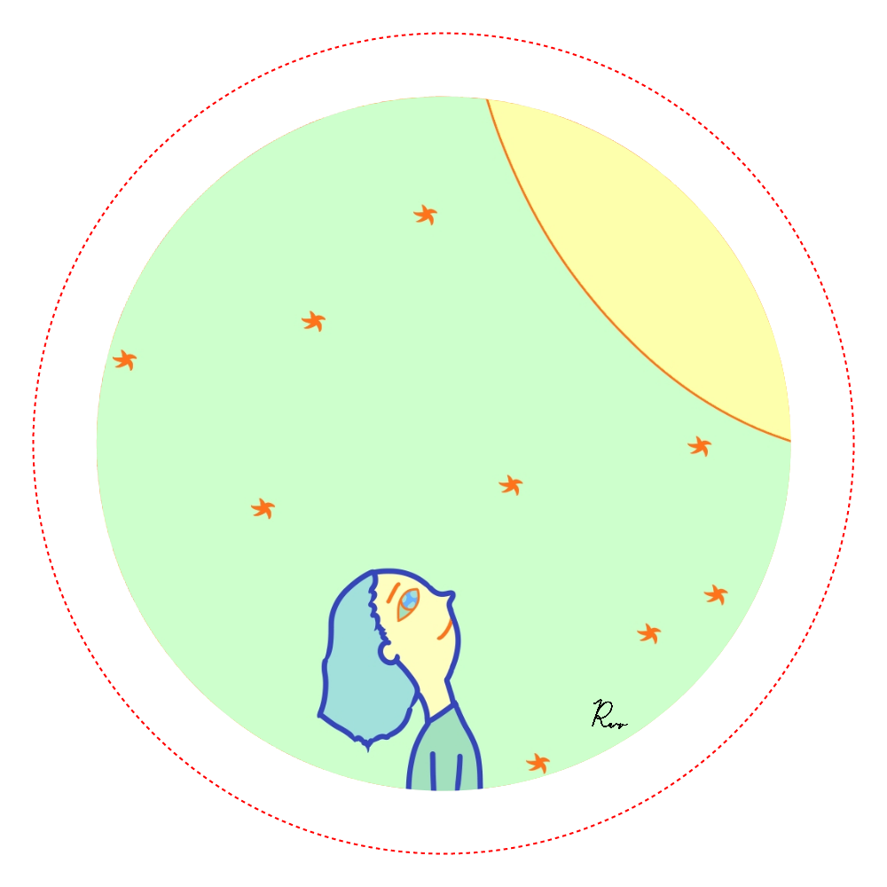 星 落ち葉星の商品購入ページ オリジナルプリントグッズ販売のオリラボマーケット