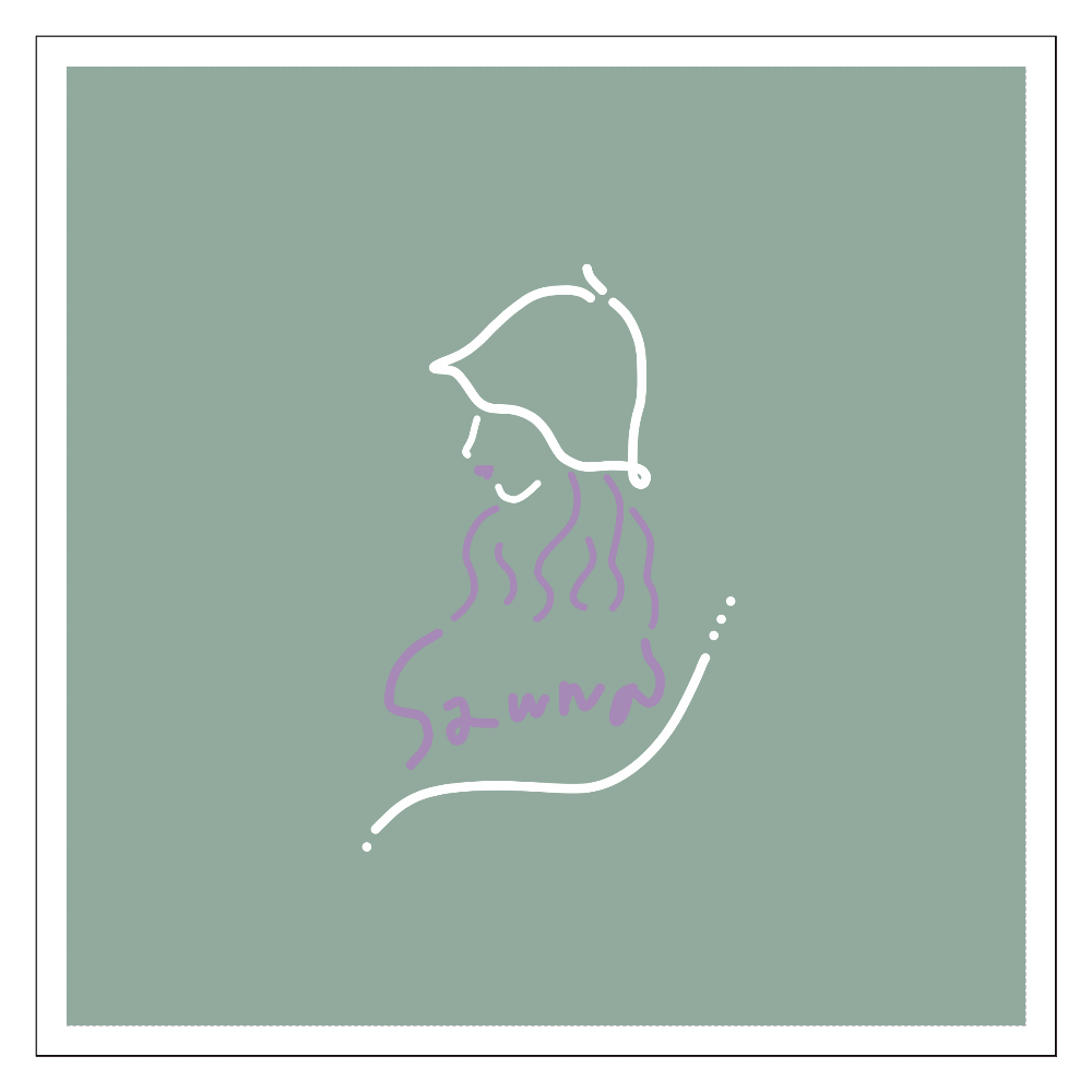 サウナガールステッカーの商品購入ページ オリジナルプリントグッズ販売のオリラボマーケット