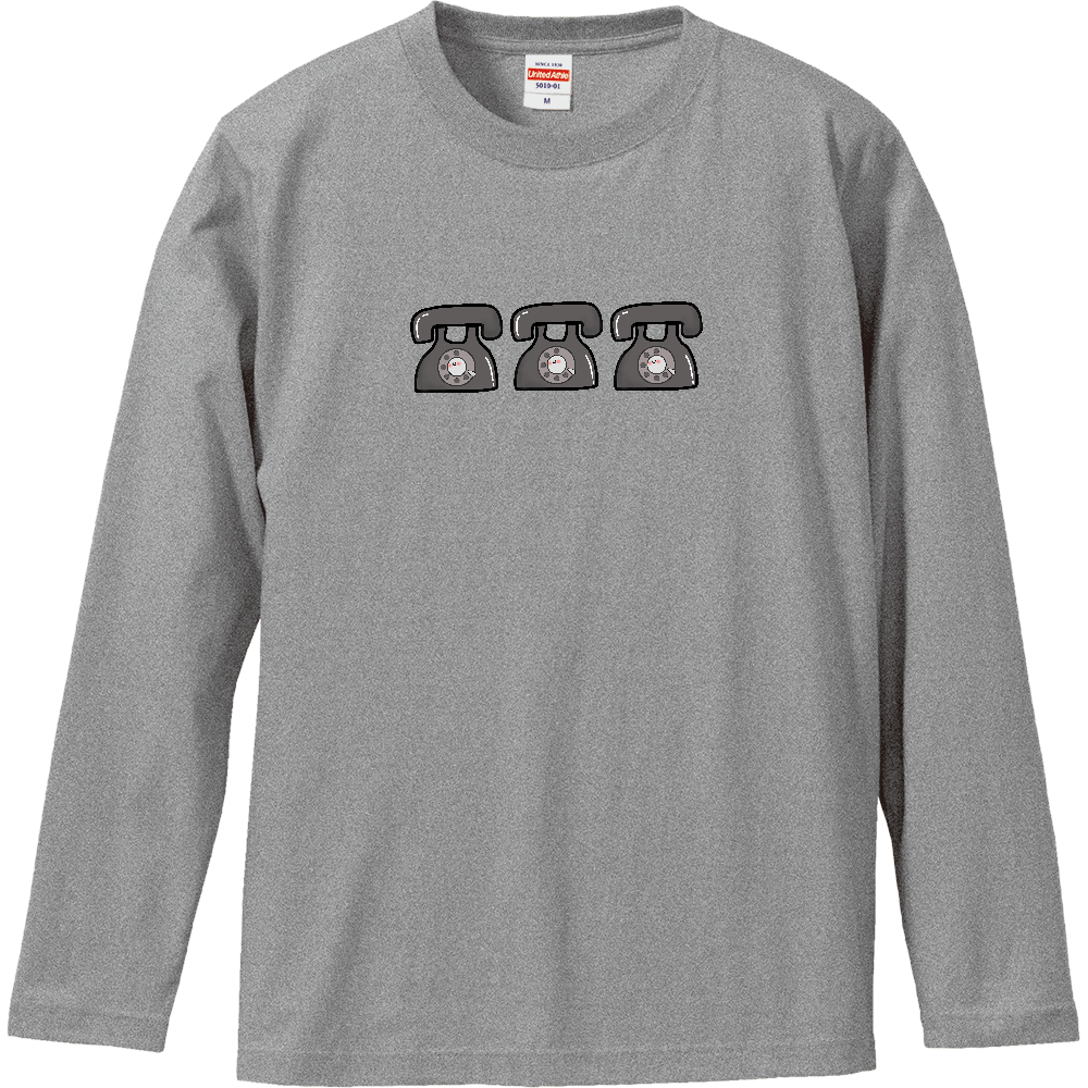 黒電話イラストロンtの商品購入ページ オリジナルプリントグッズ販売のオリラボマーケット