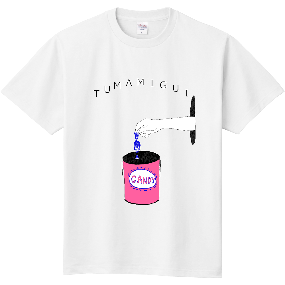 つまみ食い定番Tシャツの商品購入ページ｜クリエイターの