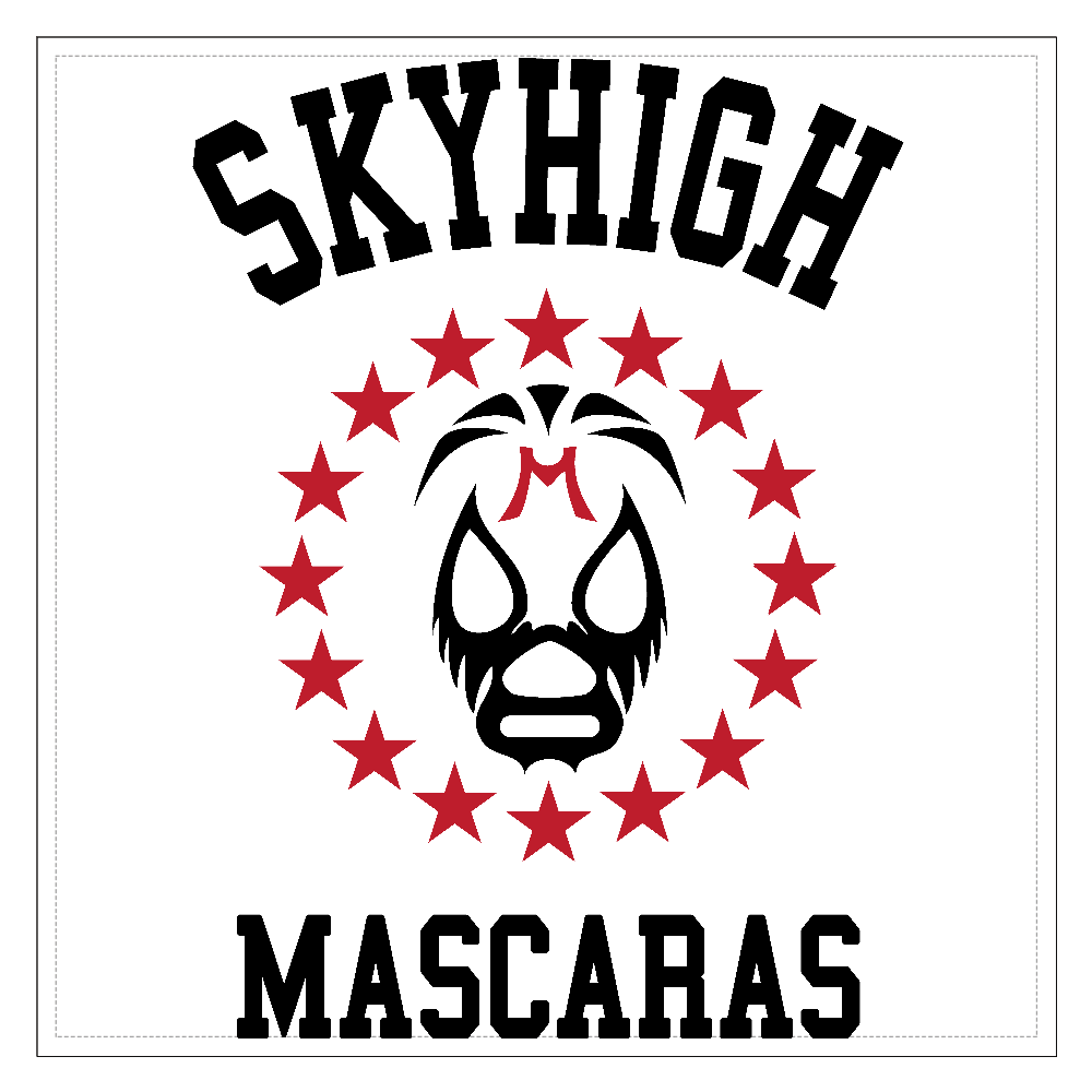 SKYHIGH MASCARAS-スカイ・ハイ ミル・マスカラス-160mmクリア