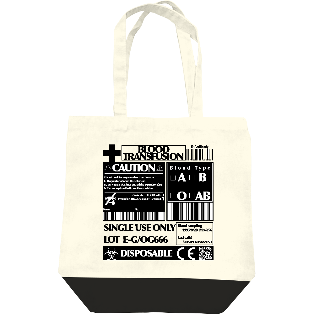 輸血パック 地雷系の商品購入ページ オリジナルプリントグッズ販売のオリラボマーケット