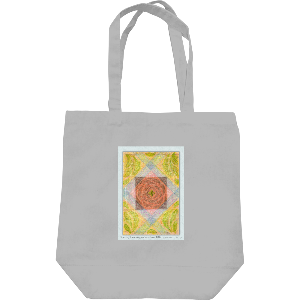  数のエネルギー#04【マイ・ガーデン】 レギュラーキャンバストートバック(M）《9色》
