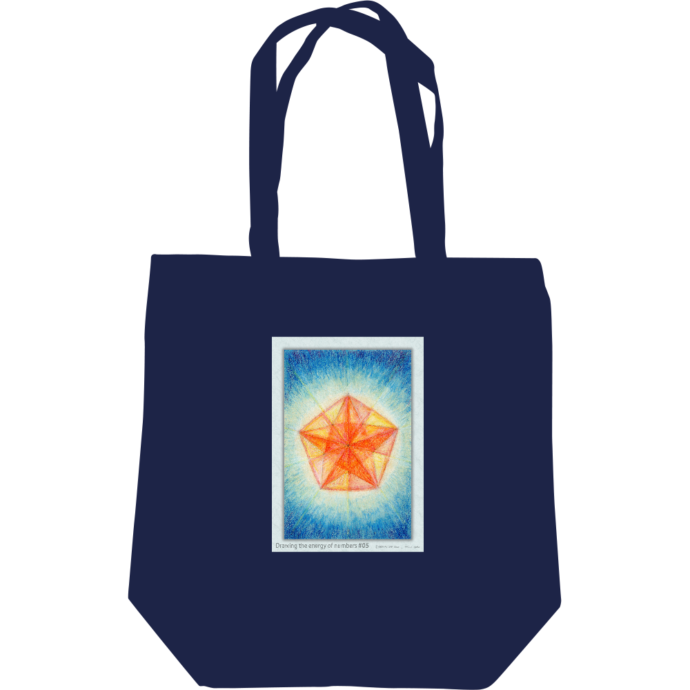  数のエネルギー#05【あるがままキラキラ】 レギュラーキャンバストートバック(M）《9色》