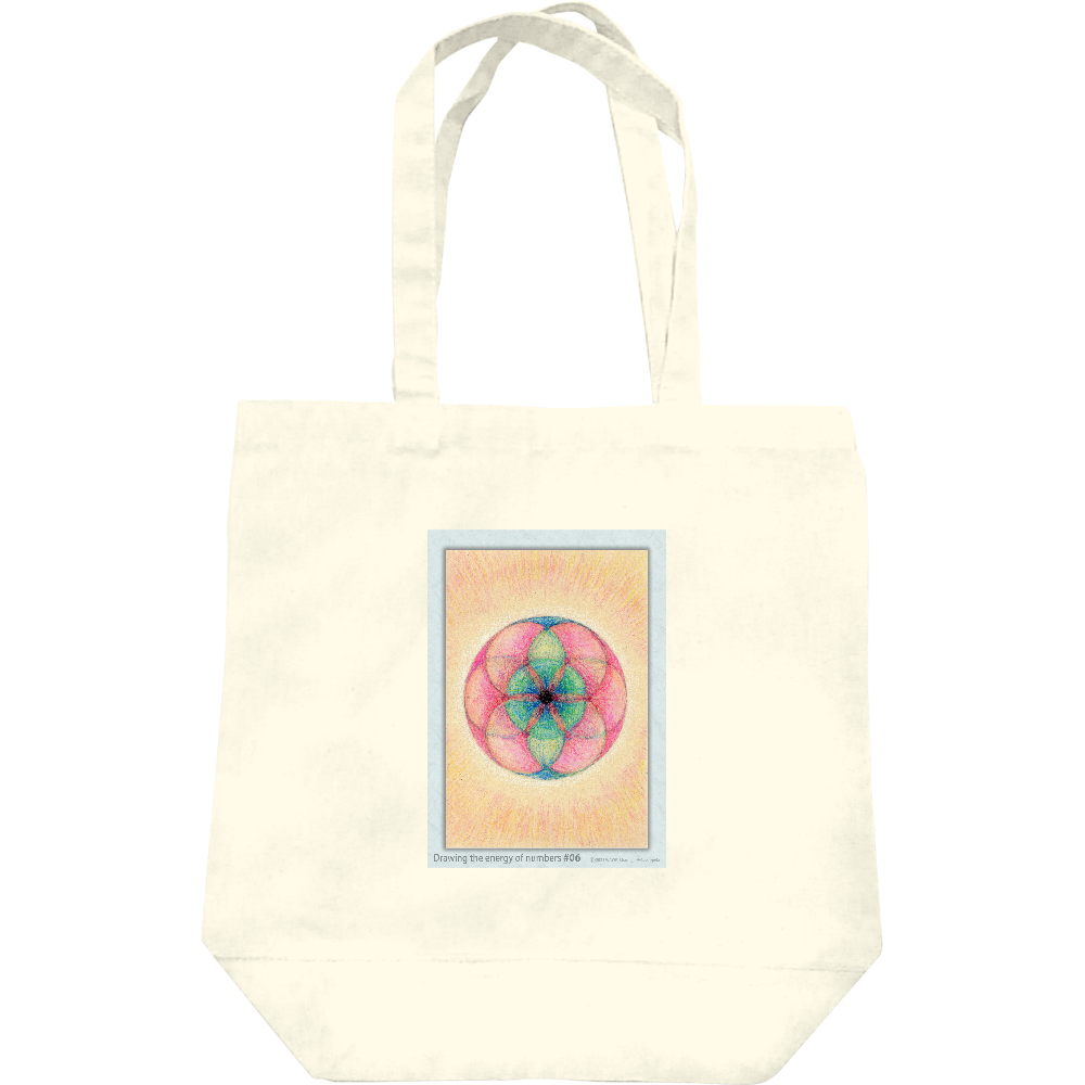  数のエネルギー #06【あなたの瞳】 レギュラーキャンバストートバック(M）《9色》