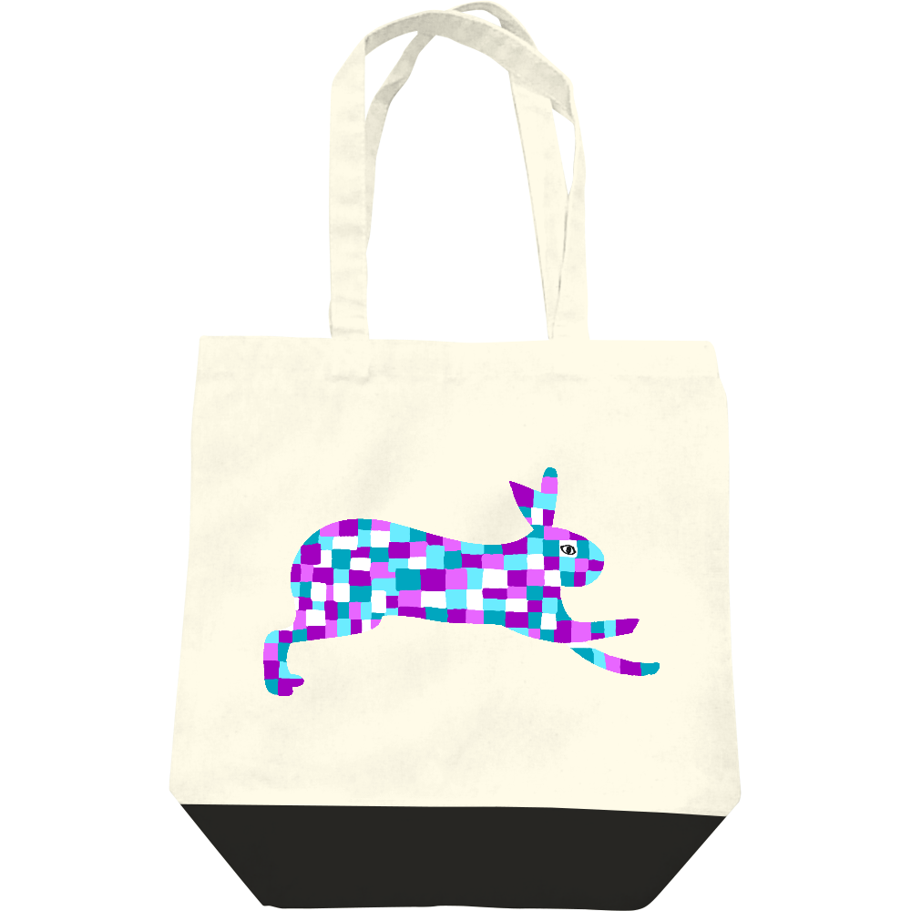  カラフルウサギ＠冬