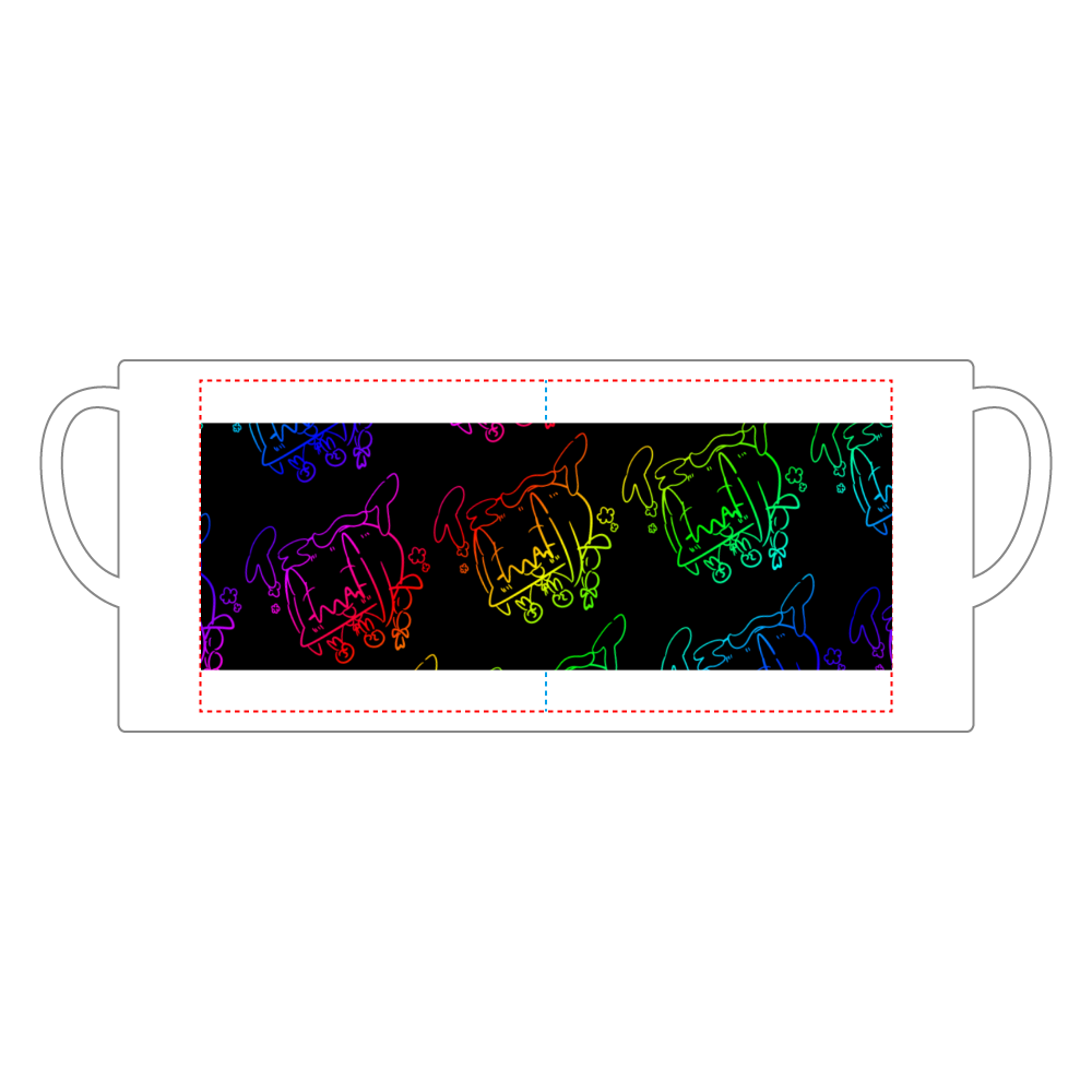 鬼ノ目隠花 ゲーミングウキウキニコニコダブルピースシリーズの商品購入ページ オリジナルプリントグッズ販売のオリラボマーケット